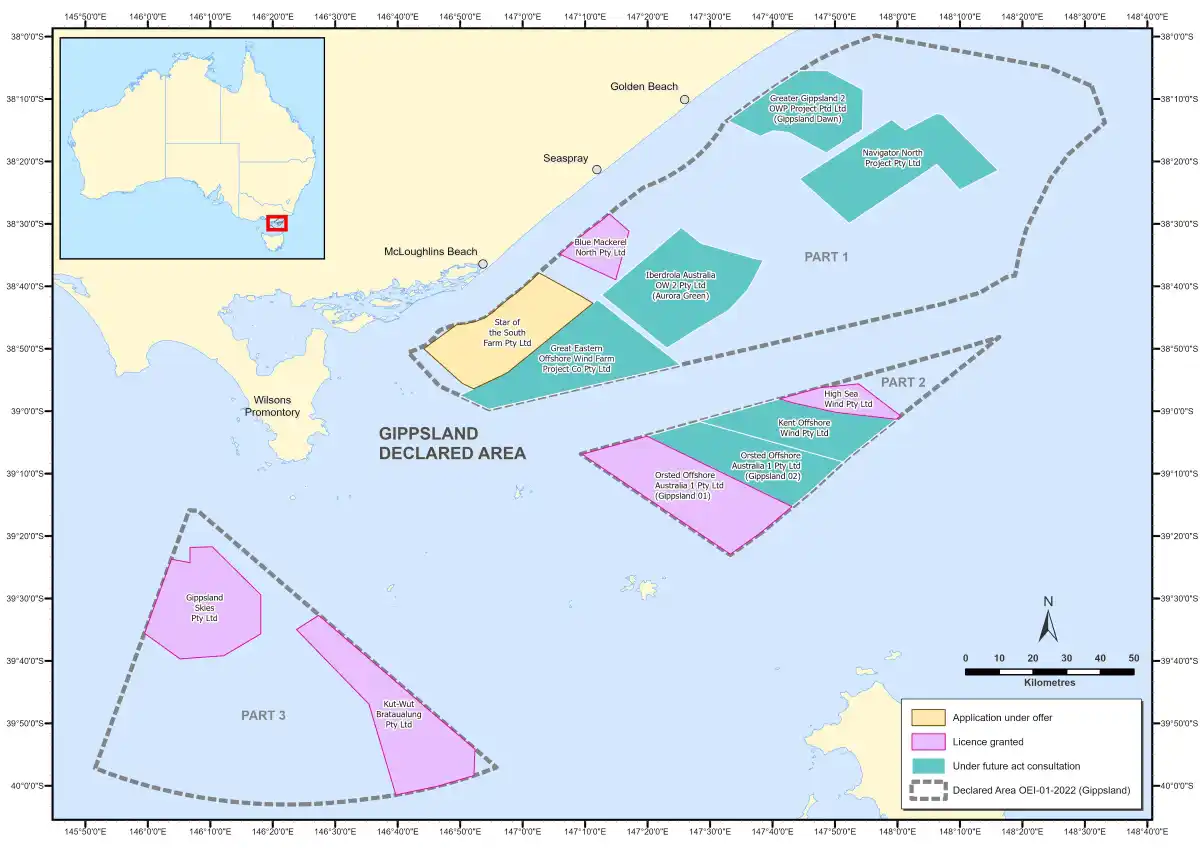 6 Bidders Win Feasibility Licenses For Australia's First Offshore Wind Farm