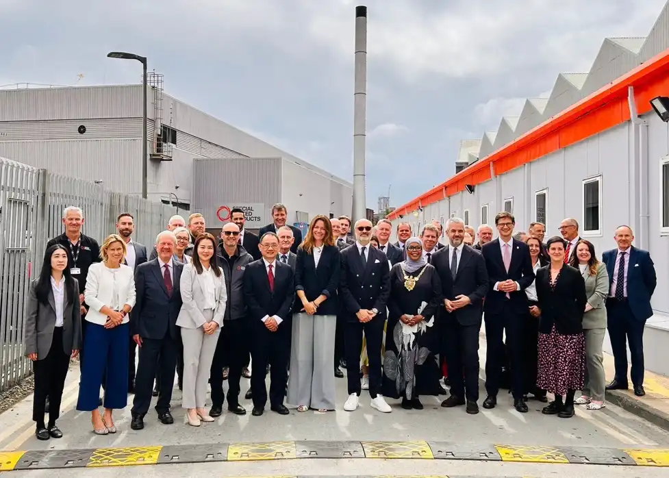 華新麗華加碼投資英國　英國在台辦事處代表：台英夥伴關係新里程碑