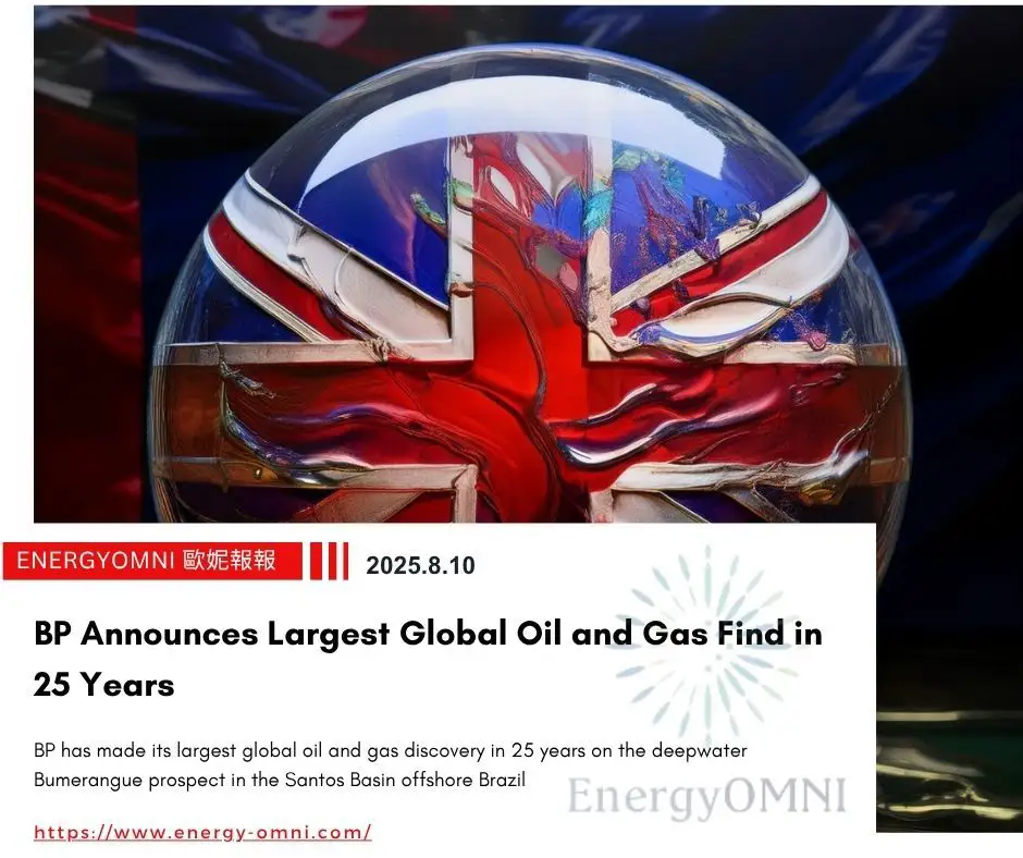OMNI Features｜BP Announces Largest Global Oil and Gas Find in 25 Years