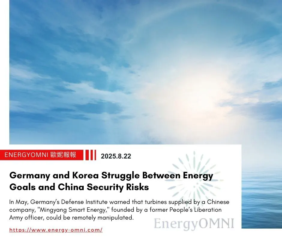 OMNI Features|Germany and Korea Struggle Between Energy Goals and China Security Risks