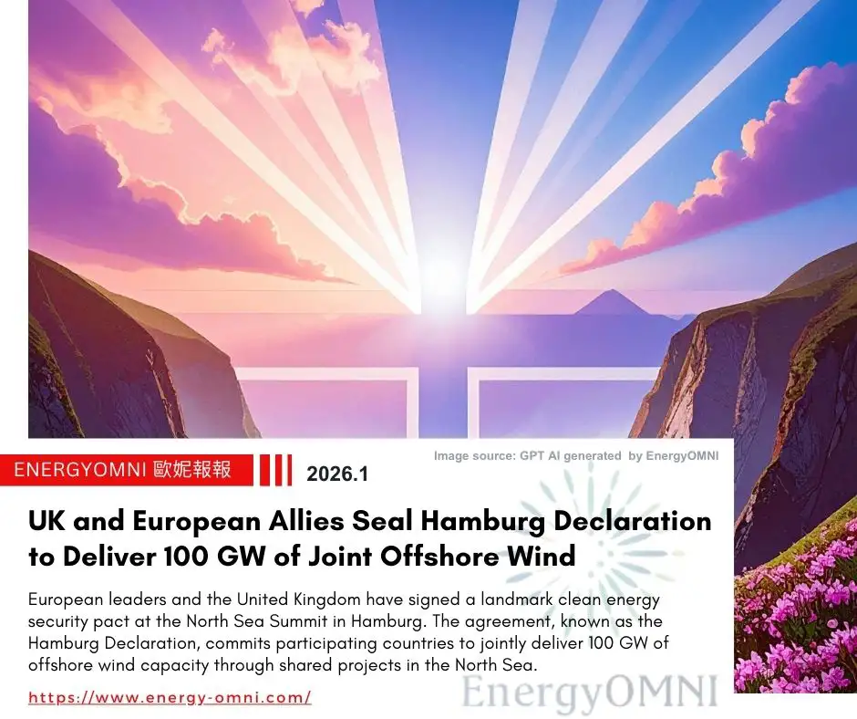 OMNIFeatures｜UK and European Allies Seal Hamburg Declaration to Deliver 100 GW of Joint Offshore Wind