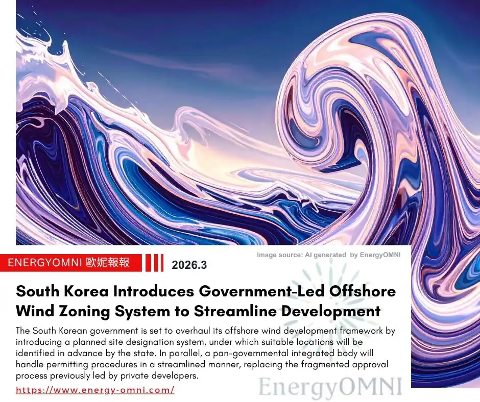 South Korea Introduces Government-Led Offshore Wind Zoning System to Streamline Development