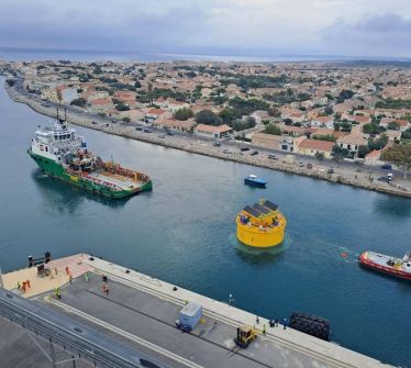 Eolmed Floating Wind Farm Starts Taking Shape in Mediterranean Sea