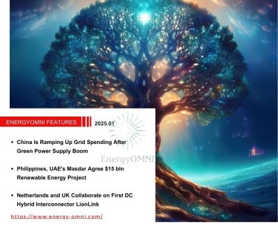 OMNI Features｜China Is Ramping Up Grid Spending After Green Power Supply Boom．Philippines, UAE's Masdar Agree $15 bln Renewable Energy Project．Netherlands and UK Collaborate on First DC Hybrid Interconnector LionLink